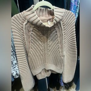 Free people high low sweater
